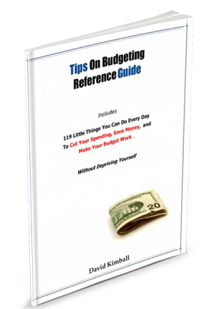 Free Tips on Budgeting eBook